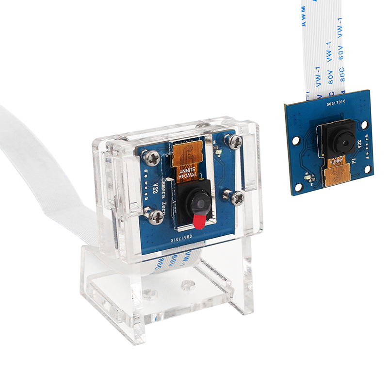 Raspberry Pi Global Shutter Camera Imx296 - كاميرا حامل أكريليك من راسبيري بي