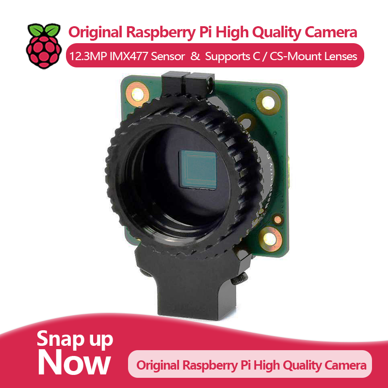 Raspberry Pi Global Shutter Camera Imx296 - كاميرا Raspberry Pi الأصلية عالية الجودة،