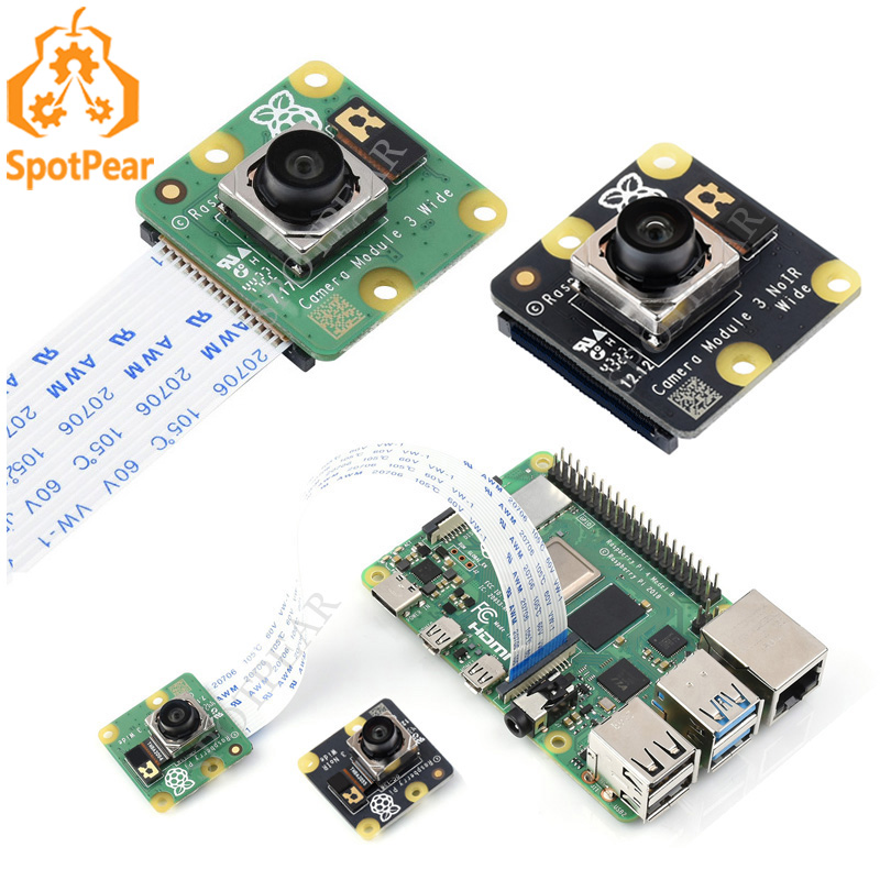 وحدة كاميرا راسبيري بي 3 وحدة  - مراجعة Raspberry Pi Hq Camera Microscope Lens وسعره