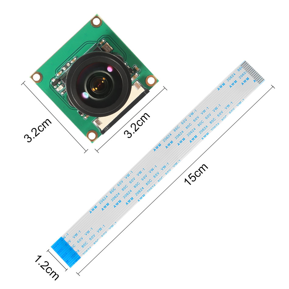 التوت Pi وحدة الكاميرا OV5647  - مراجعة Raspberry Pi Global Shutter Camera Imx296 وسعره