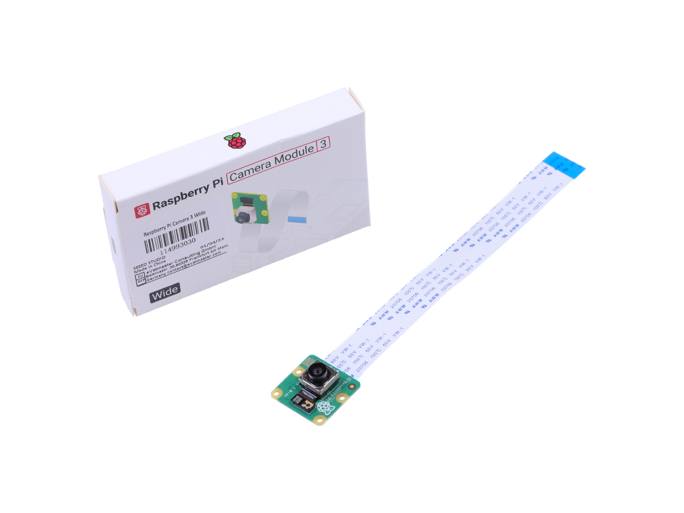 وحدة كاميرا راسبيري باي 3 واسع - مراجعة Raspberry Pi Hq Camera Microscope Lens وسعره